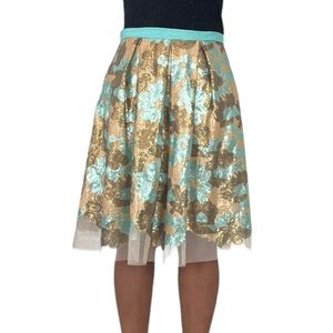 NWT EVA FRANCO GORGEOUS GLEN SKIRT SIZE 8
